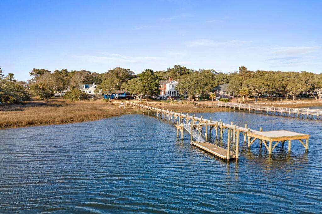 Dolphin Cove - Whole Waterfront House With Dock Villa Ocean Isle Beach Exterior foto