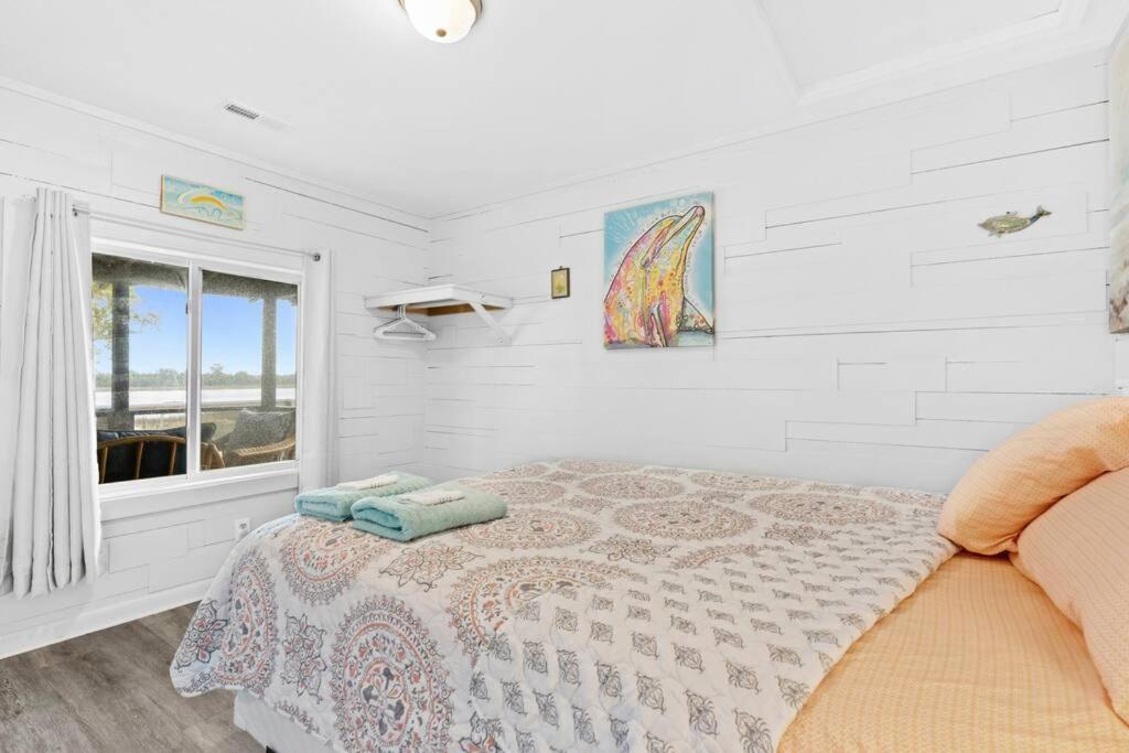 Dolphin Cove - Whole Waterfront House With Dock Villa Ocean Isle Beach Exterior foto
