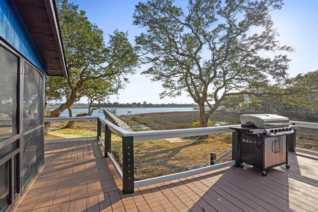 Dolphin Cove - Whole Waterfront House With Dock Villa Ocean Isle Beach Exterior foto