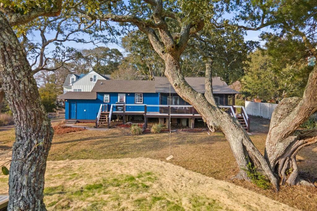 Dolphin Cove - Whole Waterfront House With Dock Villa Ocean Isle Beach Exterior foto