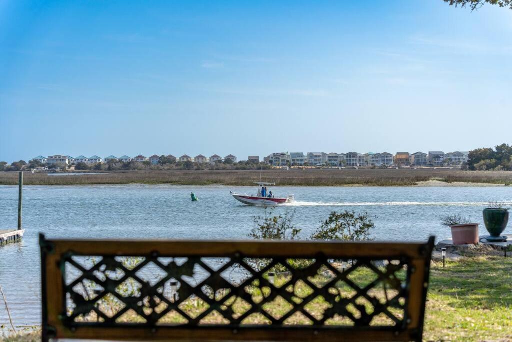 Dolphin Cove - Whole Waterfront House With Dock Villa Ocean Isle Beach Exterior foto