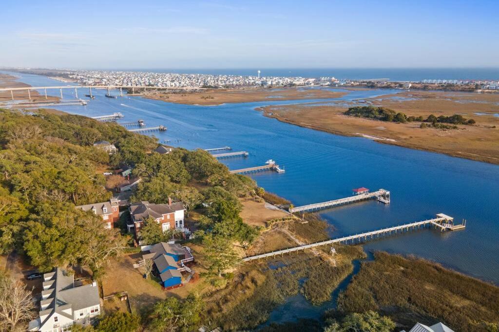 Dolphin Cove - Whole Waterfront House With Dock Villa Ocean Isle Beach Exterior foto
