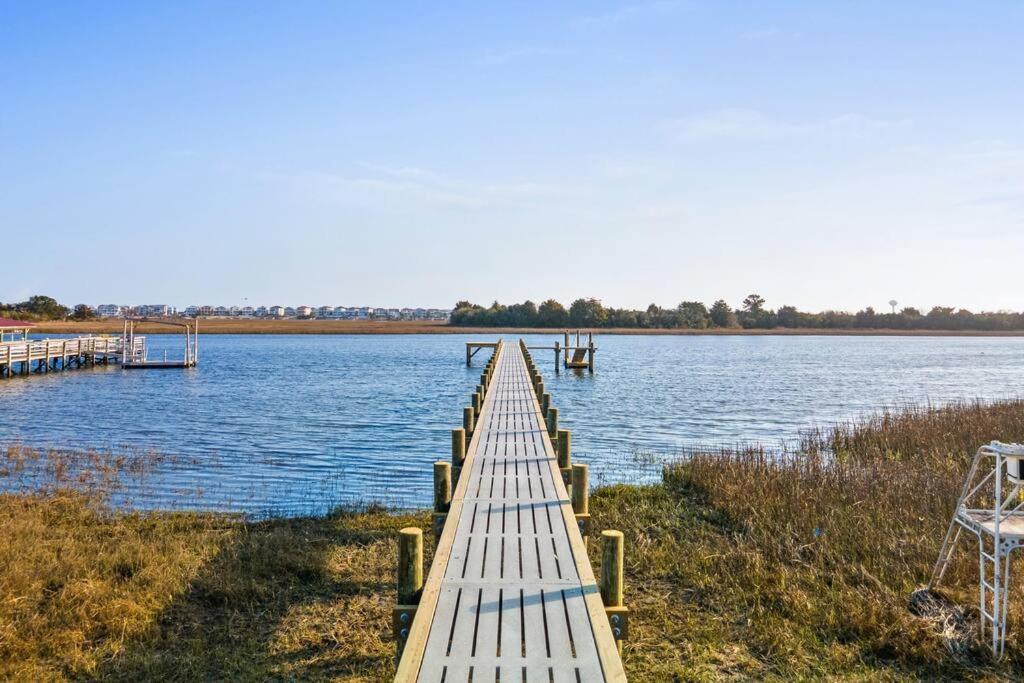 Dolphin Cove - Whole Waterfront House With Dock Villa Ocean Isle Beach Exterior foto