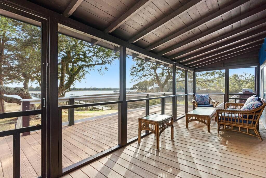 Dolphin Cove - Whole Waterfront House With Dock Villa Ocean Isle Beach Exterior foto