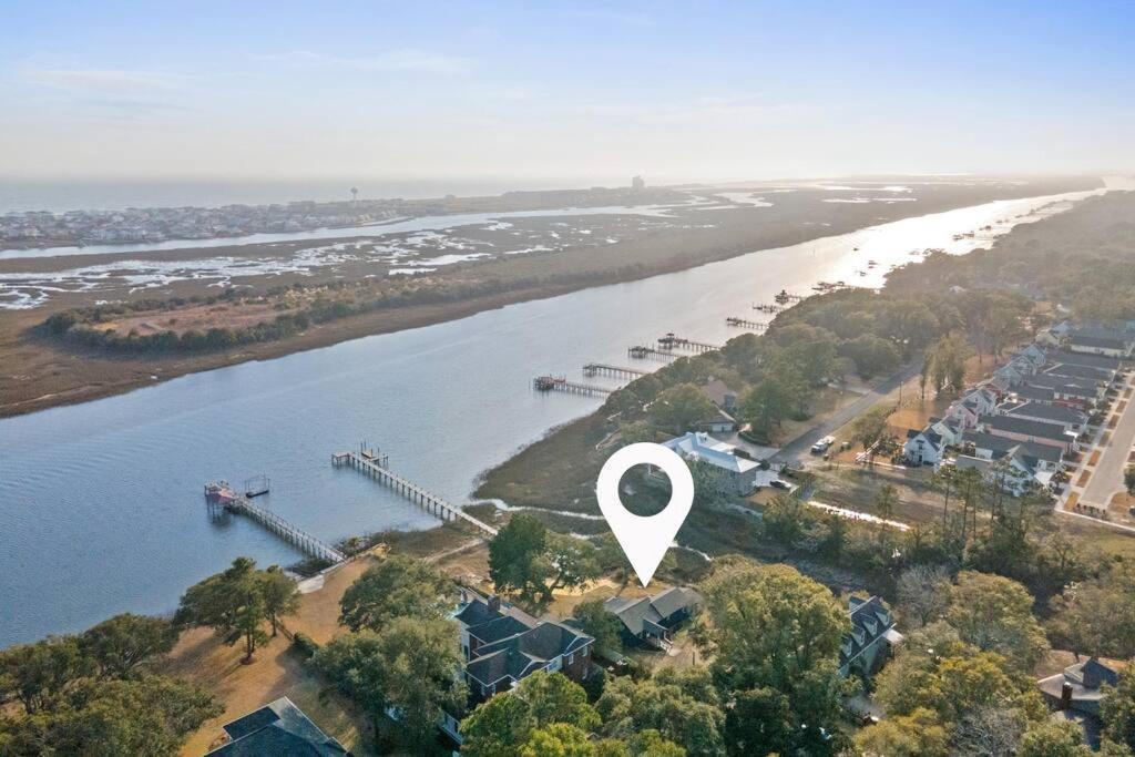 Dolphin Cove - Whole Waterfront House With Dock Villa Ocean Isle Beach Exterior foto