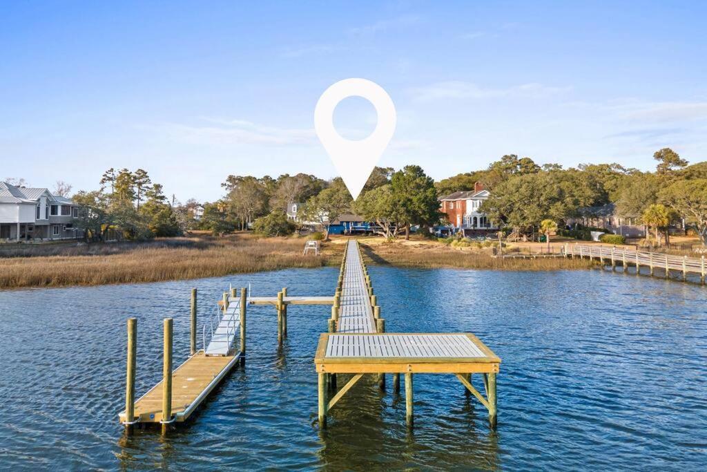 Dolphin Cove - Whole Waterfront House With Dock Villa Ocean Isle Beach Exterior foto