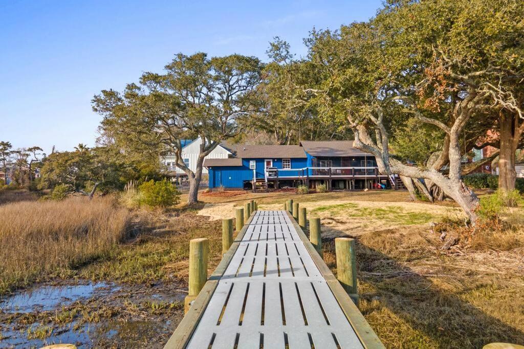 Dolphin Cove - Whole Waterfront House With Dock Villa Ocean Isle Beach Exterior foto